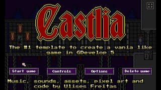 Castlia - A Castlevania template for GDevelop 5