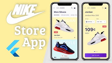 Nike Store App - Flutter UI - Speed Code