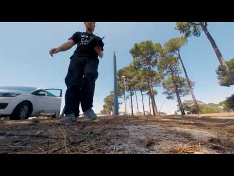 Reelsteady GO soft-mount freestyle drone test.