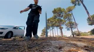 Reelsteady GO soft-mount freestyle drone test. screenshot 1