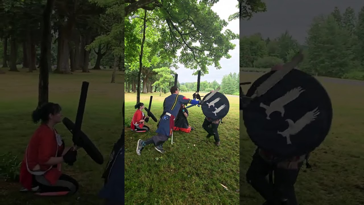 LARP | Amtgard Line Fighting 