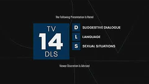 Fox Viewer Discretion is Advised TV-14-DLS (Dark Theme)