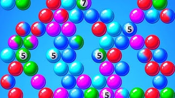 Bubble Shooter Gameplay | bubble shooter game level 579 - 583 | Bubble Shooter Android New Gameplay