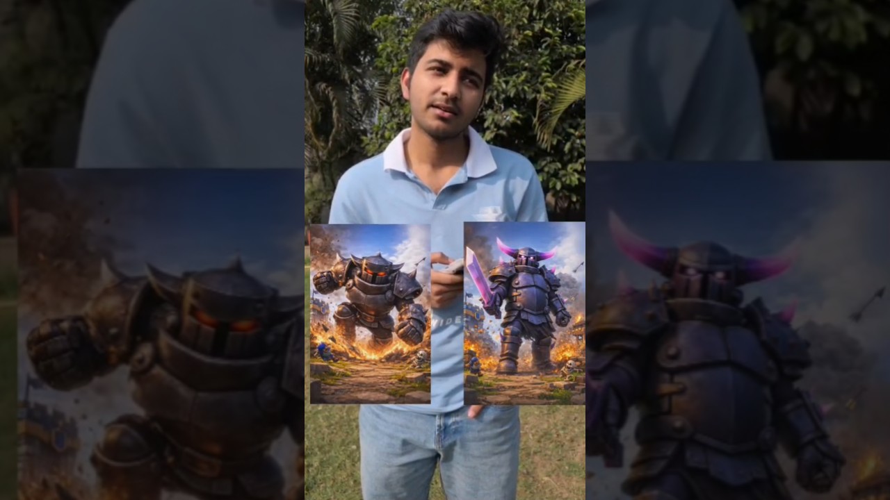 ​MEGA KNIGHT vs. PEKKA: The End of the Argument. #clashroyale #pekka #giantskeleton #megaknight