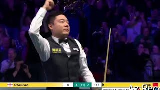 KBV-964 Ding Makes a 147 at the 2024 Masters Snooker Tournament
