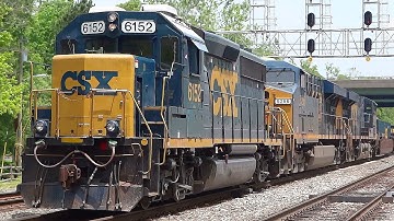 Ex- B&O EMD GP40-2 Leading The Tropicana Train 🍊🍊🍊