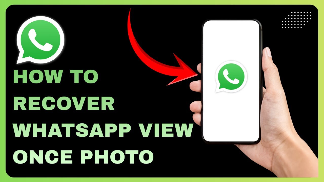 Как восстановить фотографию из WhatsApp View Once — полное руководство