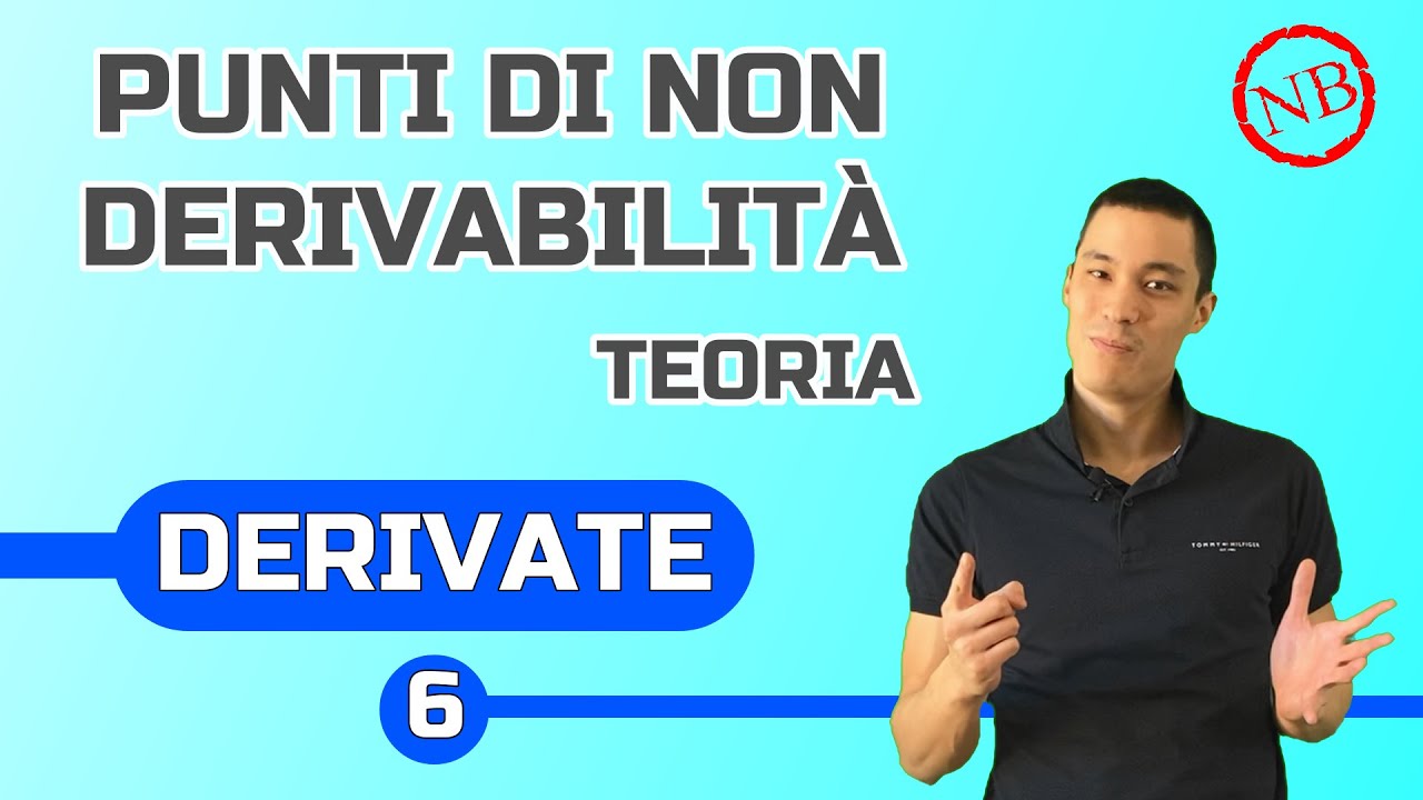 DERIVATE - Punti di non derivabilità (Teoria)