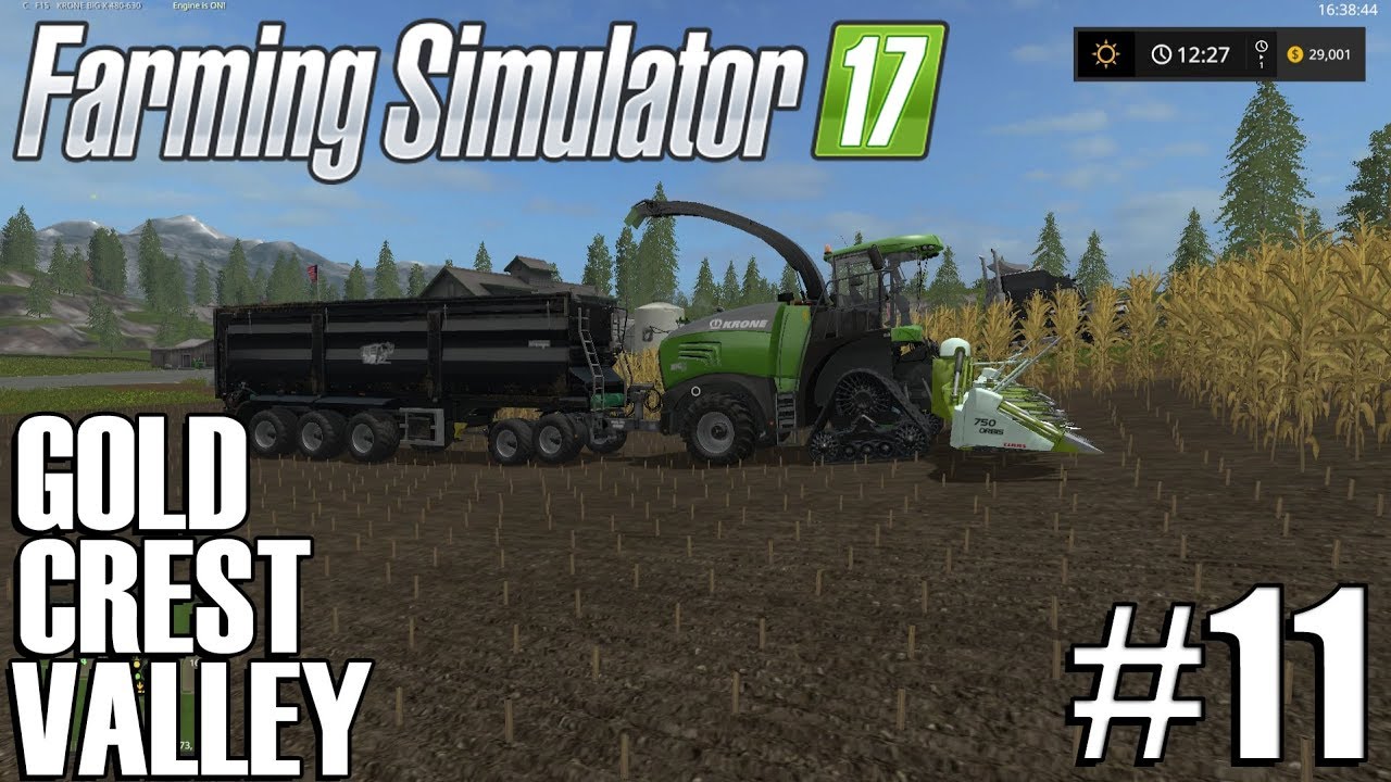 Farming Sim 17 - Gold Crest Valley 2.0- Timelapse #11 - Silage Profit
