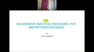 Dr.ASC Analytical Method Validation-ICH