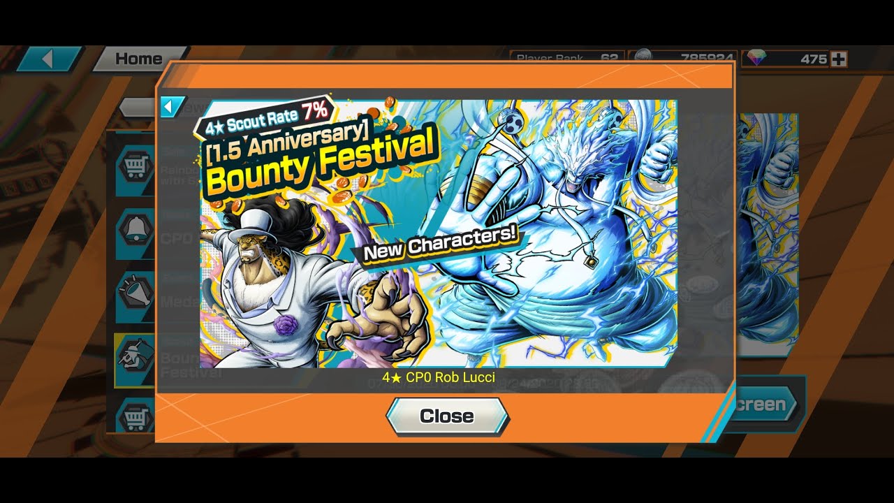 [OPBR] One Piece Bounty Rush Enel y Rob lucci gameplay YouTube