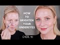 Under eye darkness stepbystep tutorial matureskin