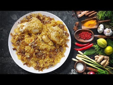 طريقة عمل كبسة الدجاج سهله وسريعه