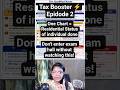 Complete Residential Status of Individual in 1 chart | Last Day Revision #castudents #ldr #taxation