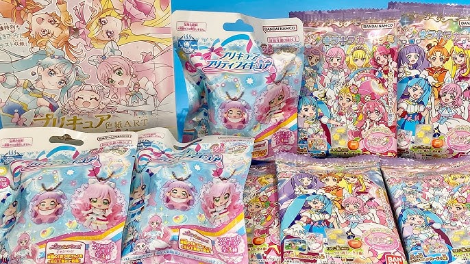 Movie PreCure All Stars F Sparkling Card Gummies Box of 20 (Candy