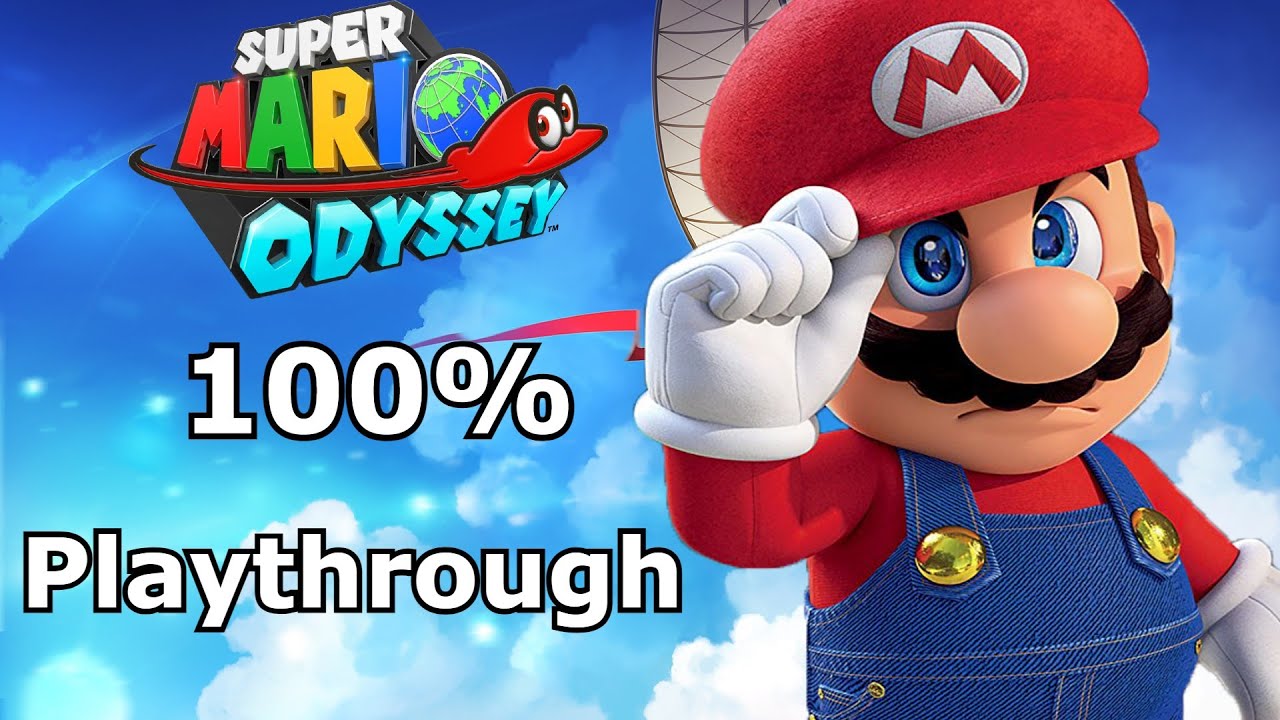 SUPER MARIO ODYSSEY Full Game Walkthrough - No Commentary 100% (Super Mario  Odyssey All Moons 100%) 