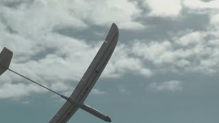 RC U-Glider sloping in very light lift