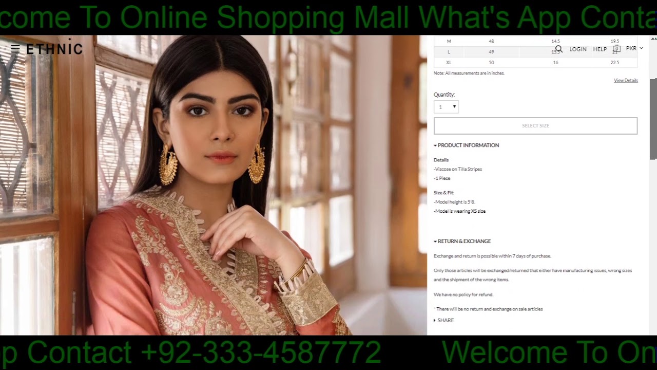 ethnic mall online shopping