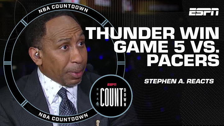 Stephen A. reacts to Game 5 👀 Haliburton was a NON-FACTOR for Pacers | NBA Countdown