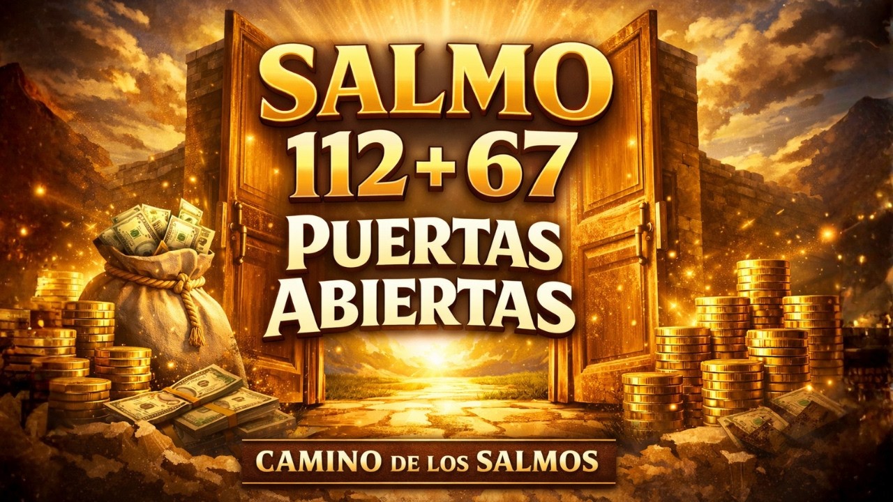💰 SALMO 112 + 67 — ORACIÓN PARA PROVISIÓN Y OPORTUNIDADES HOY | Camino de los Salmos
