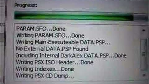 How to convert PS1 ISOs for use with psp