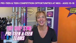 Pre Teen Teen Competition Opportunities At Mds Ages 10-18