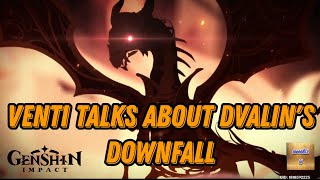 GENSHIN IMPACT: Venti talks about Dvalin's Downfall (Game Movie)