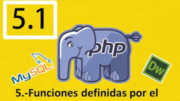05.1.- Curso Php, Mysql con Dreamweaver (Rápido) :Funciones definidas por el usuario