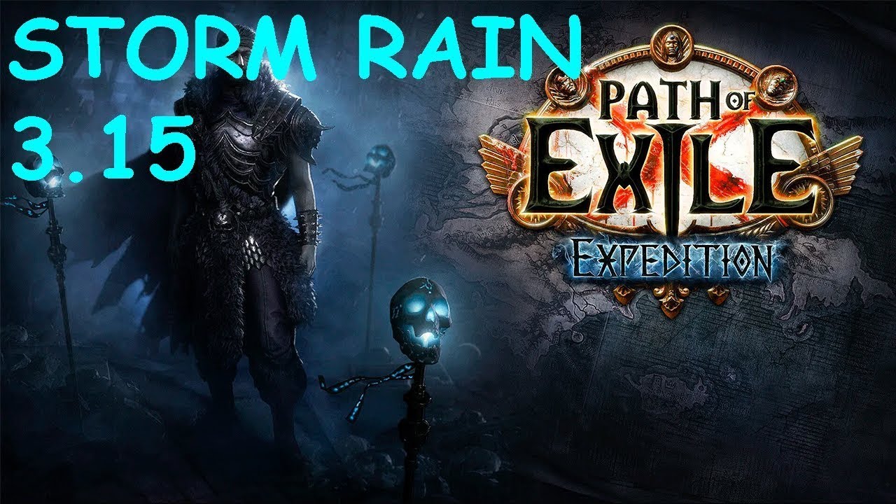 POE Build: Raider with LA and Storm Rain (Eternity Shroud & Voltaxic Rift)