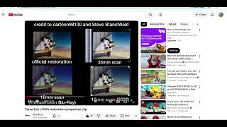 Texas Tom Tom And Jerry 1950 Restoration Comparison Clip The 35Mm Scan And 16Mm Scan