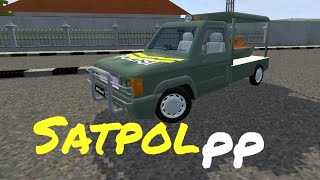 Satpol PP Car Mod For Bus Simulator Indonesia | Free Download Now | bussid | Satpol PP screenshot 3
