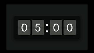 5 Minutes | Focus Countdown Timer