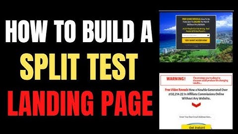 🔥 Clickfunnels Tutorial: How To Split Test 2 Different Landing Pages & Select The Winner