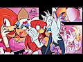Knuckles and Rouge have their first discussion while Shadow and Sonic have other ideas. (comic dub)