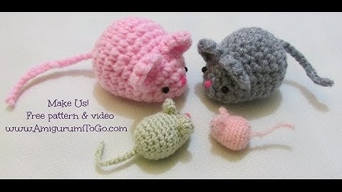 Crochet Along Amigurumi Mouse