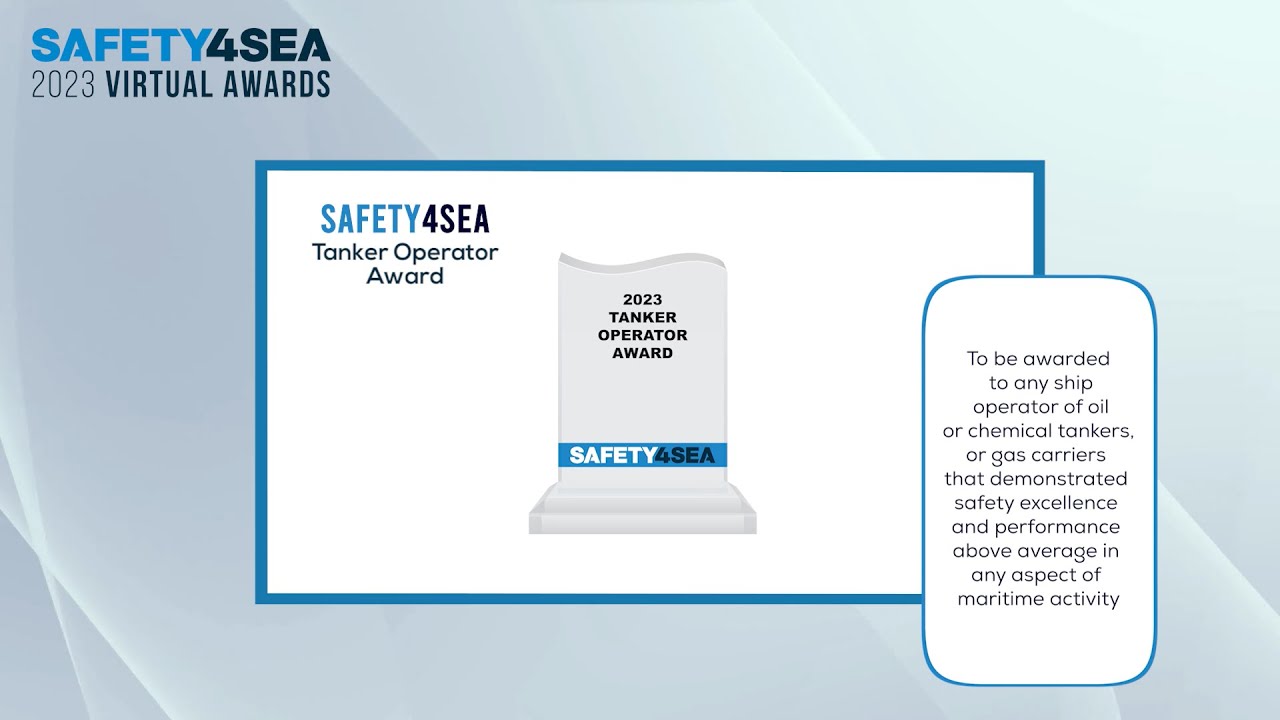 Eastern Pacific Shipping Pte Ltd Receives The 2023 Safety4sea Tanker
