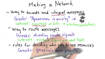 Making a Network - Intro to Computer Science