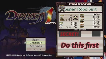 Disgaea 1 Complete: Innocents