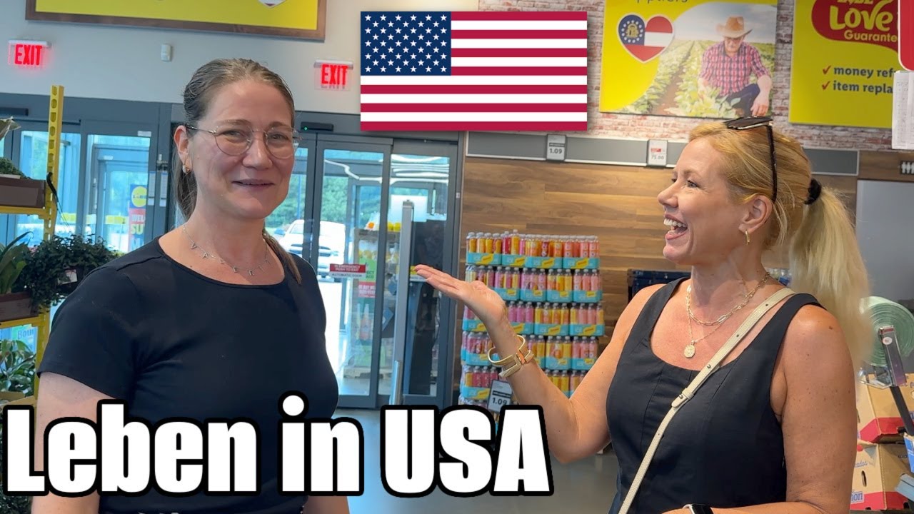 Wir treffen eine deutsche Familie bei Lidl & unser Alltag in USA!