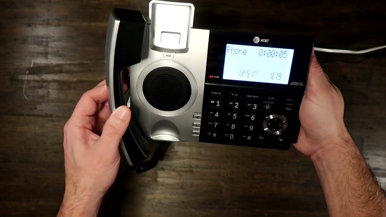 AT&T 6.0 Expandable Corded and Cordless Phone Smart Blocker