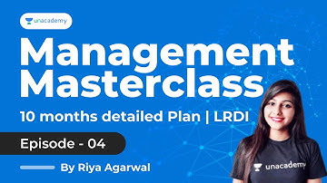 MMC | Ep 04 | CAT 2021 | 10 months detailed Plan | LRDI | Riya Agarwal | Unacademy CATalyst