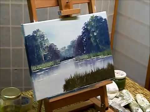 Video: Základné Informácie O Maľovaní Krajiny: Ako Maľovať Stromy