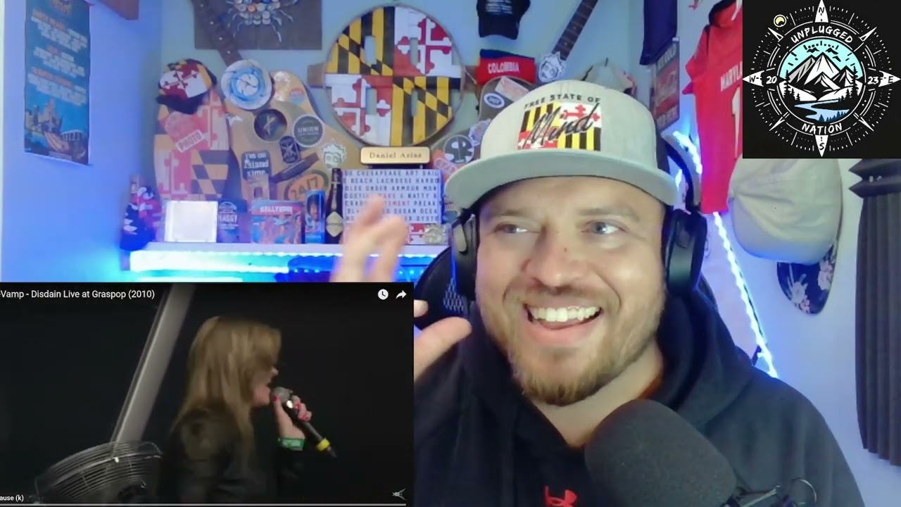 FINALLY!!!! ReVamp - DISDAIN (LIVE AT GRASPOP 2010) | REACTION!!!!