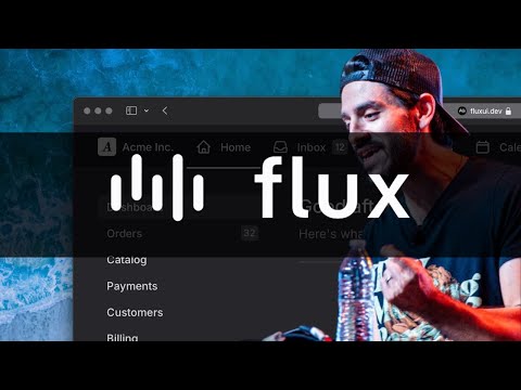 Livewire Flux in action — with Caleb Porzio