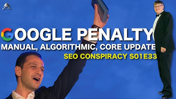 GOOGLE PENALTY: manual, algorithmic filter, core update? Your ranking dropped, but do you know why?