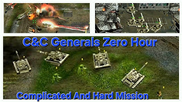 C&C Generals Zero Hour - Narrow Gate - USA Custom Mission ( Special "5h and 60 Cuts" Edition 💀💀💀🫠🫠🫠)