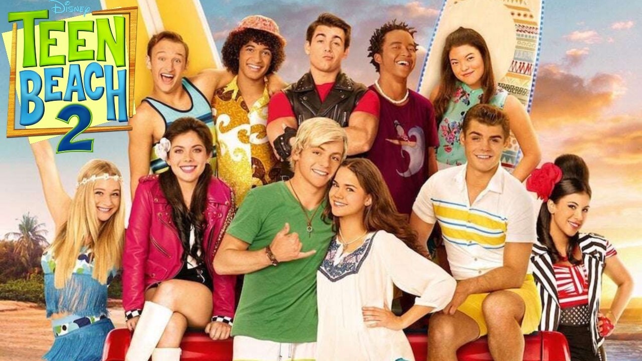 Teen Beach 2 2015 Disney Musical Film | Ross Lynch, Maia Mitchell, Grace Phipps | Movie Review