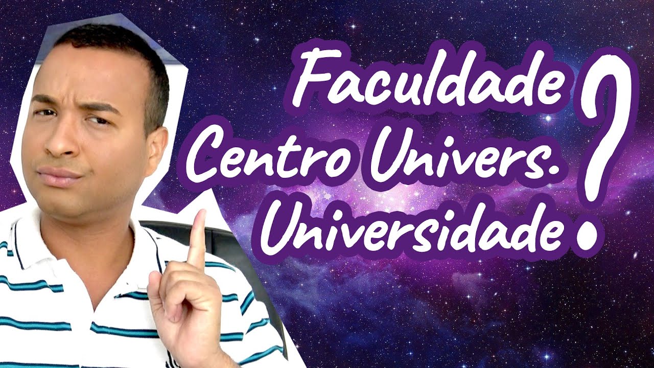 Diferença Entre Universidade Faculdade E Instituto