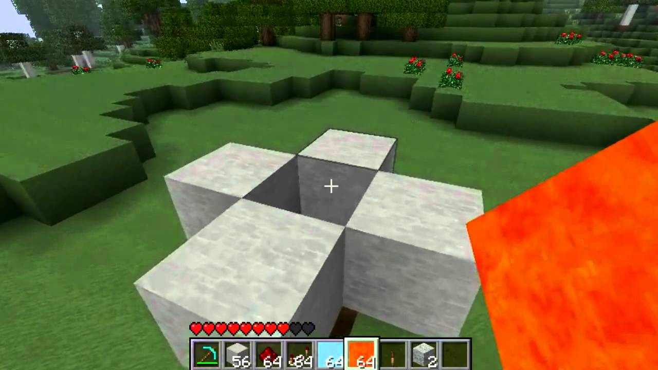 Minecraft Smoke Machine Tutorial - YouTube