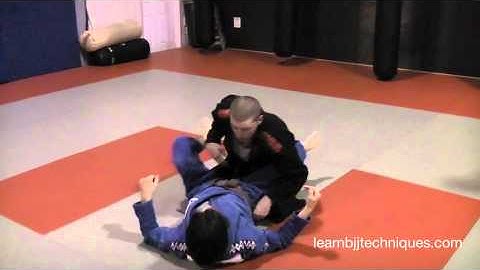 Triangle Choke From Failed Armbar - Brazilian Jiu Jitsu